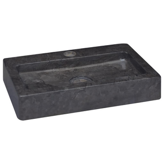 Sink Black 38x24x6.5 cm Marble - Giant Lobelia