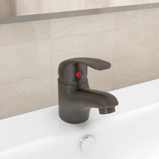 Basin Mixer Tap Grey 13x10 cm - Giant Lobelia