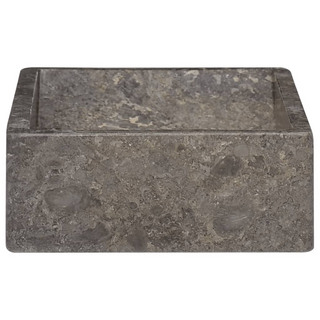 vidaXL Sink 45x30x12 cm Marble High Gloss Grey - Giant Lobelia