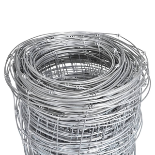 Garden Fence Galvanised Steel 50 m 150 cm Silver - Giant Lobelia