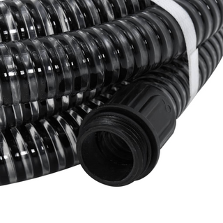 Suction Hose with Brass Connectors Black 1.1" 4 m PVC - Giant Lobelia