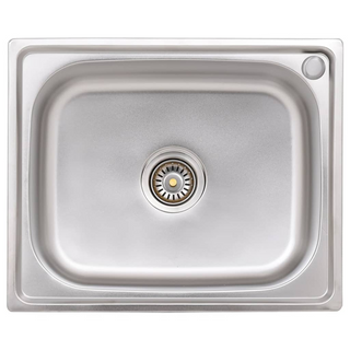 Camping Sink Single Basin Stainless Steel - Giant Lobelia