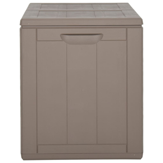 vidaXL Garden Storage Box 180L Brown PP Rattan - Giant Lobelia