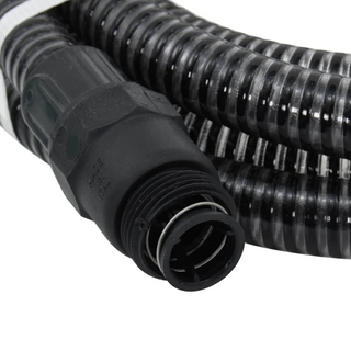 Suction Hose with PVC Connectors Black 1" 4 m PVC - Giant Lobelia