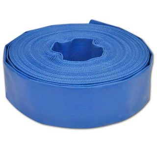 vidaXL Flat Hose 25 m 3" PVC - Giant Lobelia