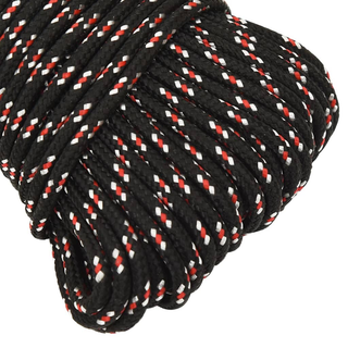 Boat Rope Black 5 mm 100 m Polypropylene - Giant Lobelia