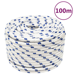 Boat Rope White 12 mm 100 m Polypropylene - Giant Lobelia