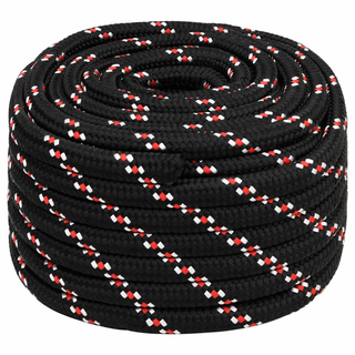 Boat Rope Black 20 mm 50 m Polypropylene - Giant Lobelia