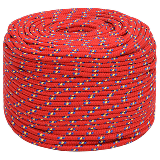 Boat Rope Red 6 mm 25 m Polypropylene - Giant Lobelia