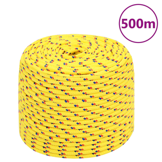 Boat Rope Yellow 8 mm 500 m Polypropylene - Giant Lobelia