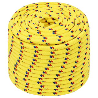 Boat Rope Yellow 14 mm 50 m Polypropylene - Giant Lobelia