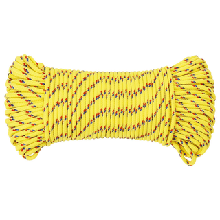 Boat Rope Yellow 3 mm 50 m Polypropylene - Giant Lobelia