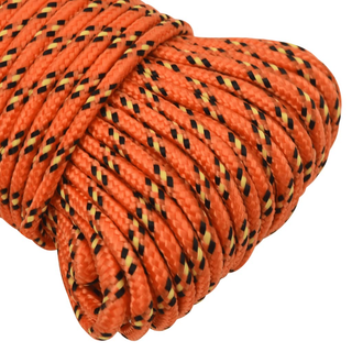 Boat Rope Orange 5 mm 500 m Polypropylene - Giant Lobelia