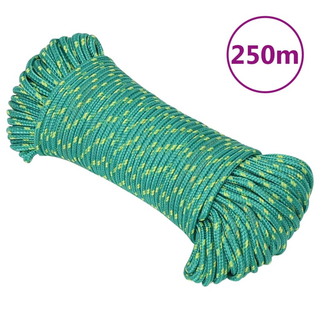 Boat Rope Green 3 mm 250 m Polypropylene - Giant Lobelia