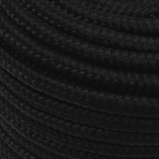 Work Rope Black 12 mm 50 m Polyester - Giant Lobelia