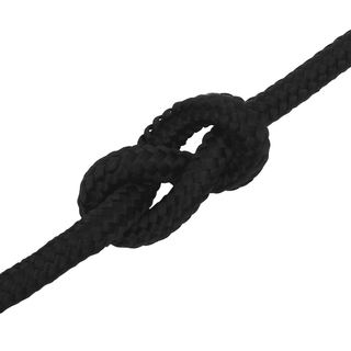 Work Rope Black 12 mm 50 m Polyester - Giant Lobelia