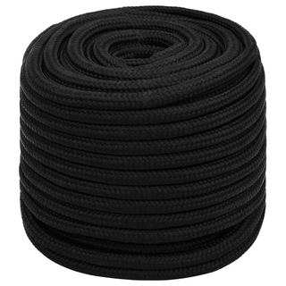 Work Rope Black 18 mm 50 m Polyester - Giant Lobelia