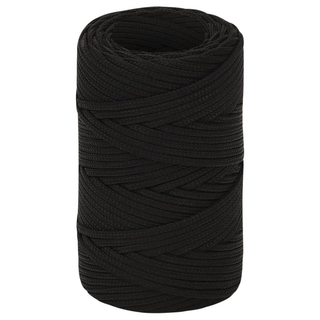 Work Rope Black 2 mm 25 m Polyester - Giant Lobelia