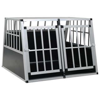 Dog Cage with Double Door 94x88x69 cm - Giant Lobelia