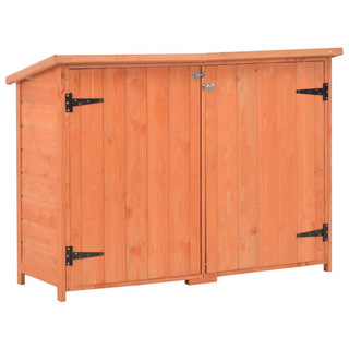 Garden Storage Shed 120x50x91 cm Wood - Giant Lobelia