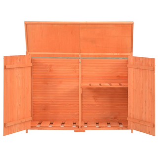 Garden Storage Shed 120x50x91 cm Wood - Giant Lobelia