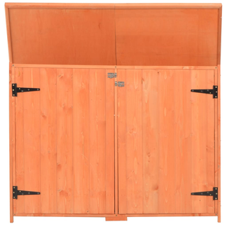 Garden Storage Shed 120x50x91 cm Wood - Giant Lobelia