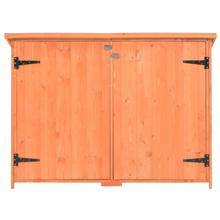 Garden Storage Shed 120x50x91 cm Wood - Giant Lobelia