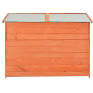 Garden Storage Shed 120x50x91 cm Wood - Giant Lobelia