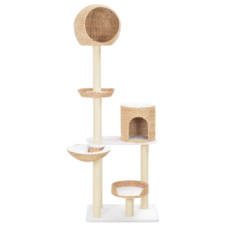 Cat Tree with Sisal Scratching Post Seagrass - Giant Lobelia