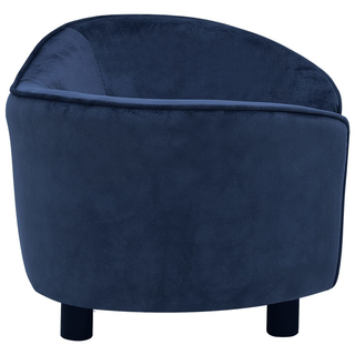 vidaXL Dog Sofa Blue 69x49x40 cm Plush - Giant Lobelia