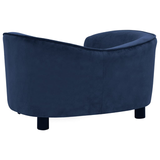 vidaXL Dog Sofa Blue 69x49x40 cm Plush - Giant Lobelia