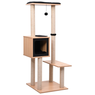 Cat Tree with Sisal Scratching Mat 129 cm - Giant Lobelia