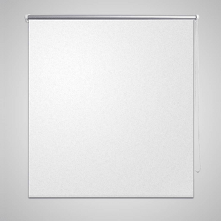 Roller Blind Blackout 100 x 175 cm White - Giant Lobelia