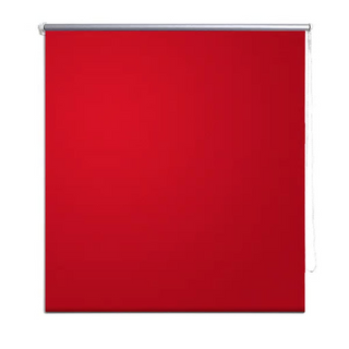 Roller Blind Blackout 100 x 175 cm Red - Giant Lobelia