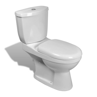 vidaXL Toilet With Cistern White - Giant Lobelia