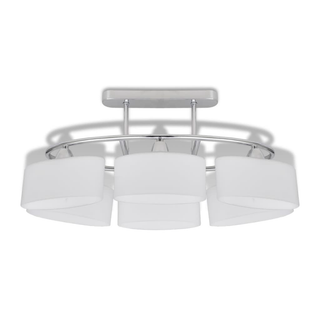 Ceiling Lamp with Ellipsoid Glass Shades for 6 E14 Bulbs - Giant Lobelia