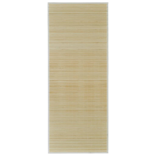 Rectangular Natural Bamboo Rug 120 x 180 cm - Giant Lobelia