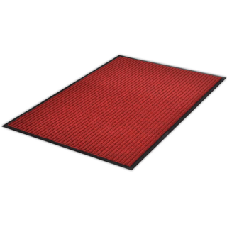 Red PVC Door Mat 120 x 180 cm - Giant Lobelia