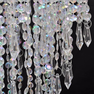 Crystal Pendant Chandelier 22,5 x 30,5 cm - Giant Lobelia