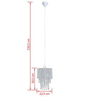 Crystal Pendant Chandelier 22,5 x 30,5 cm - Giant Lobelia