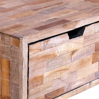 Coffee Table with 4 Drawers Reclaimed Teak Wood - Giant Lobelia