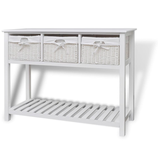 vidaXL Storage Sideboard White - Giant Lobelia