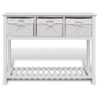 vidaXL Storage Sideboard White - Giant Lobelia