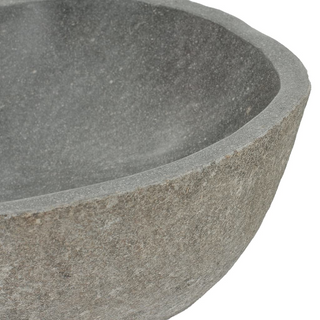 Basin River Stone Oval 37-46 cm - Giant Lobelia