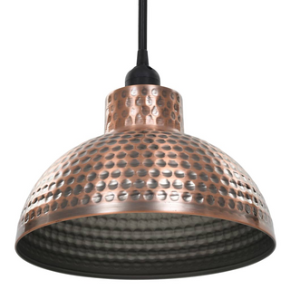 Ceiling Lamps 2 pcs Semi-spherical Copper Colour - Giant Lobelia