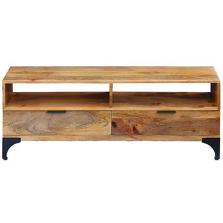 vidaXL TV Stand Mango Wood 120x35x45 cm - Giant Lobelia