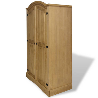 vidaXL Wardrobe Mexican Pine Corona Range 2 Doors - Giant Lobelia