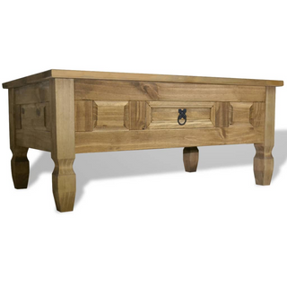 vidaXL Coffee Table Mexican Pine Corona Range 100x60x45 cm - Giant Lobelia