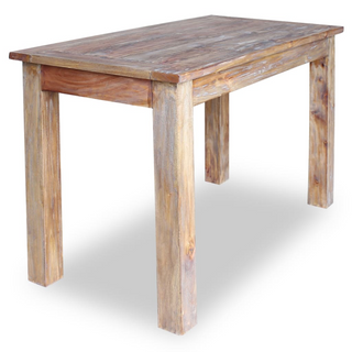 vidaXL Dining Table Solid Reclaimed Wood 120x60x77 cm - Giant Lobelia