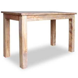 vidaXL Dining Table Solid Reclaimed Wood 120x60x77 cm - Giant Lobelia